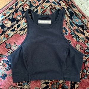 Outdoor Voices Navy Athena Crop